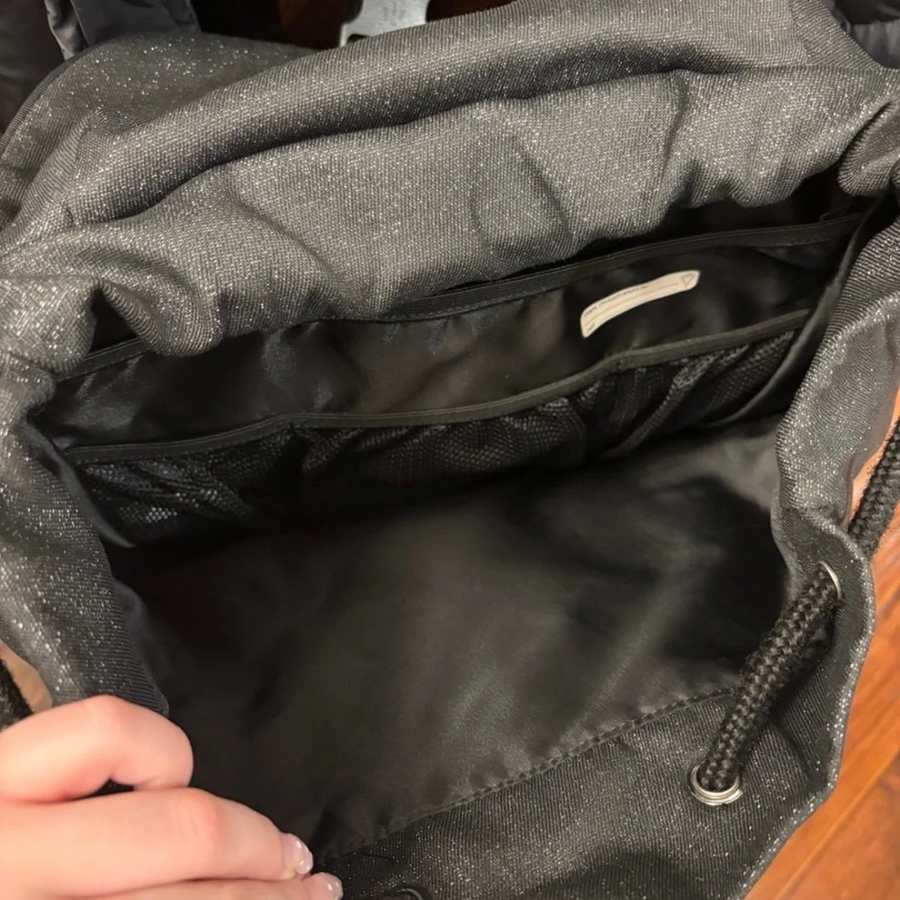 Ivivva by Lululemon Where to Next Backpack in Black glitter